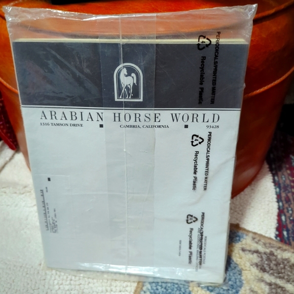 Arabian Horse World October 2005 Magazine Factory Sealed Cellophane Volume 46 #1 - Picture 1 of 4
